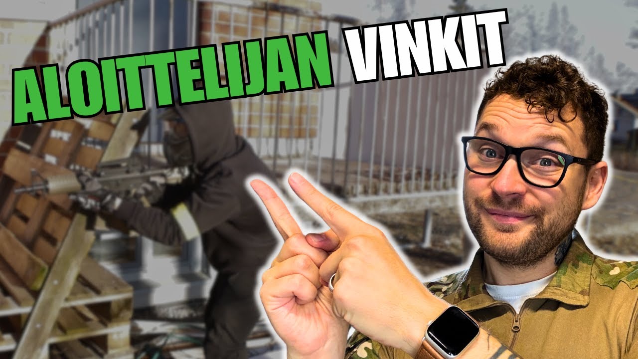 Airsoft-aloittelijan parhaat vinkit - N&auml;in p&auml;&auml;set alkuun!