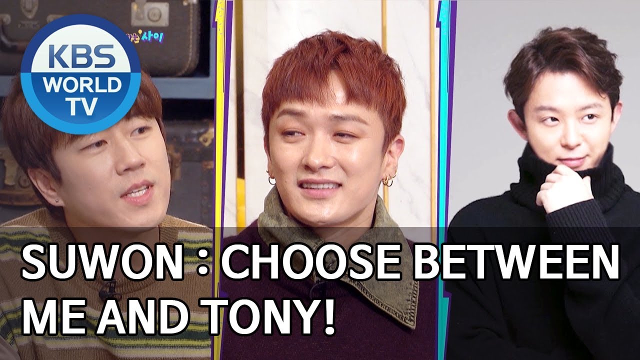 Suwon : Choose between me and Tony! [Happy Together/2020.02.13]