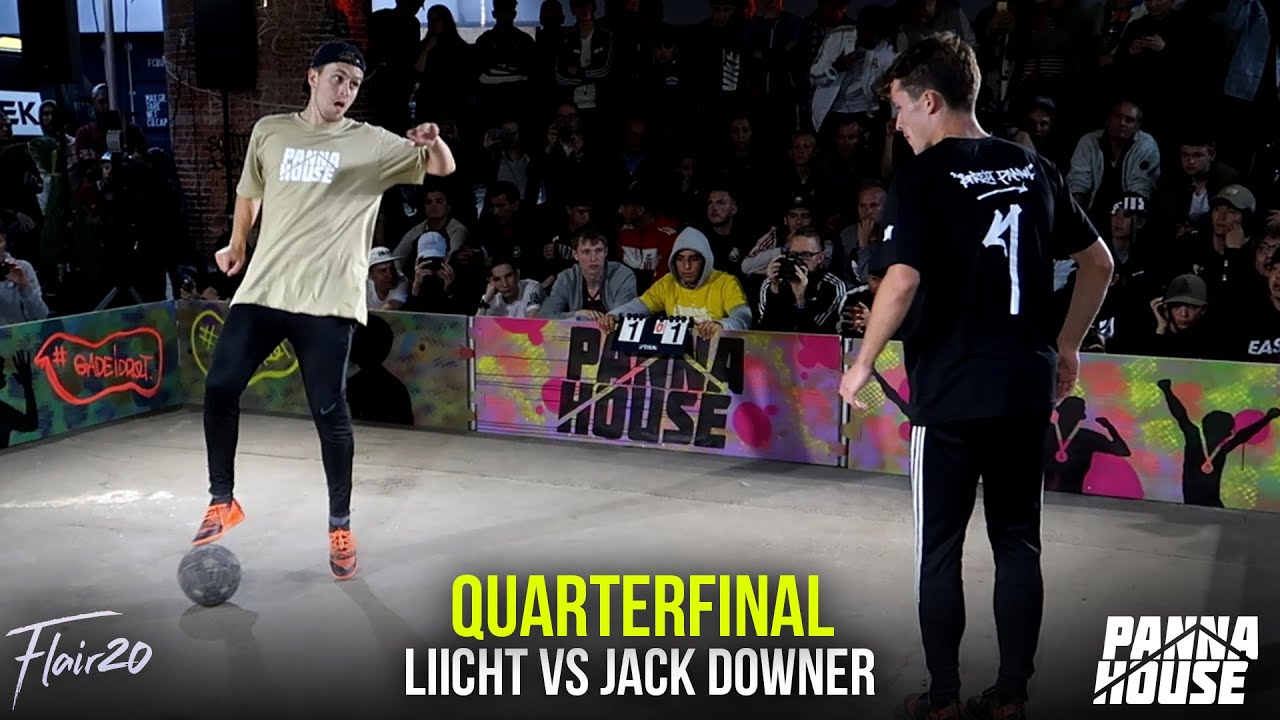 Kristoffer Liicht vs Jack Downer (Street Panna) - Quarterfinal | Pannahouse Invitationals 2019