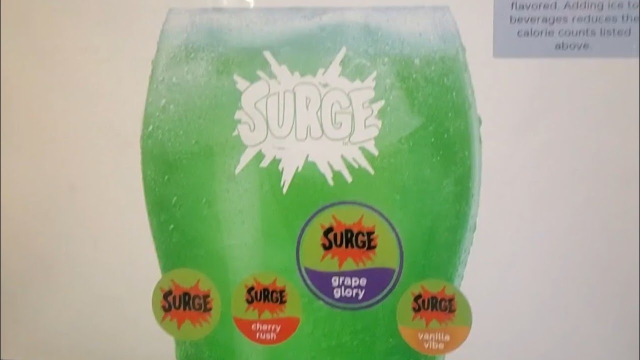 Getting My Fill Of SURGE At Burger King
