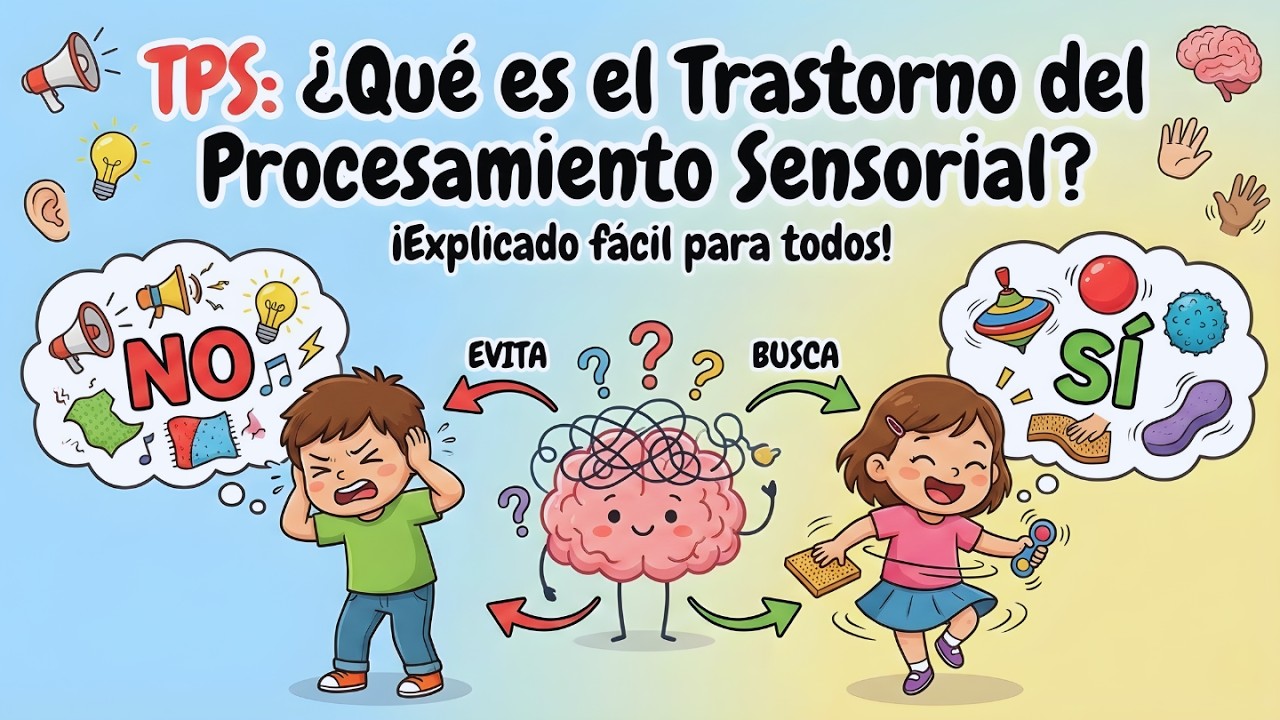 Trastorno del Procesamiento Sensorial: Explicado fácil para todos