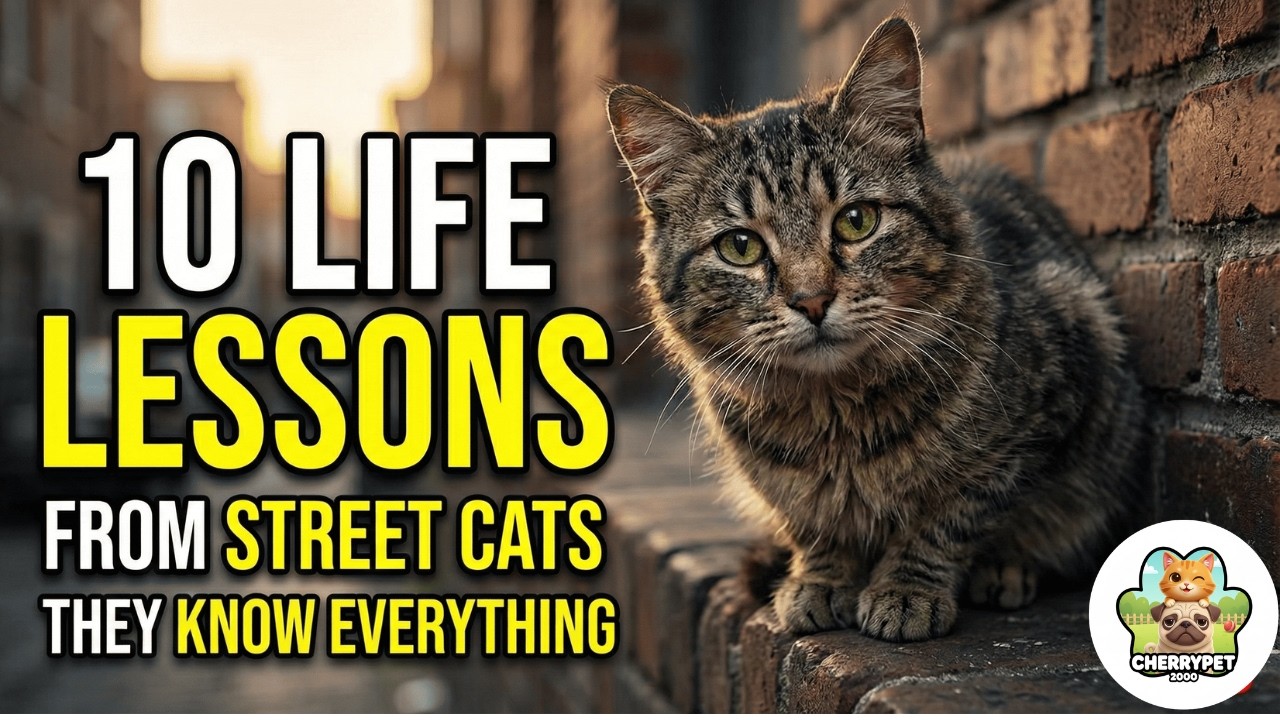 They Know Everything 10 Life Lessons from Street Cats🐾🐱