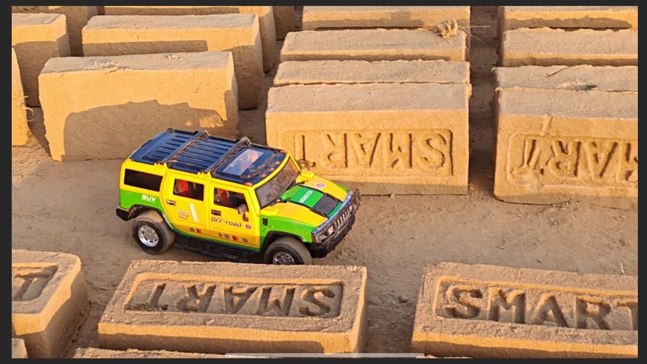 RC SUV Hammer Power Test on Rough Road 🔥