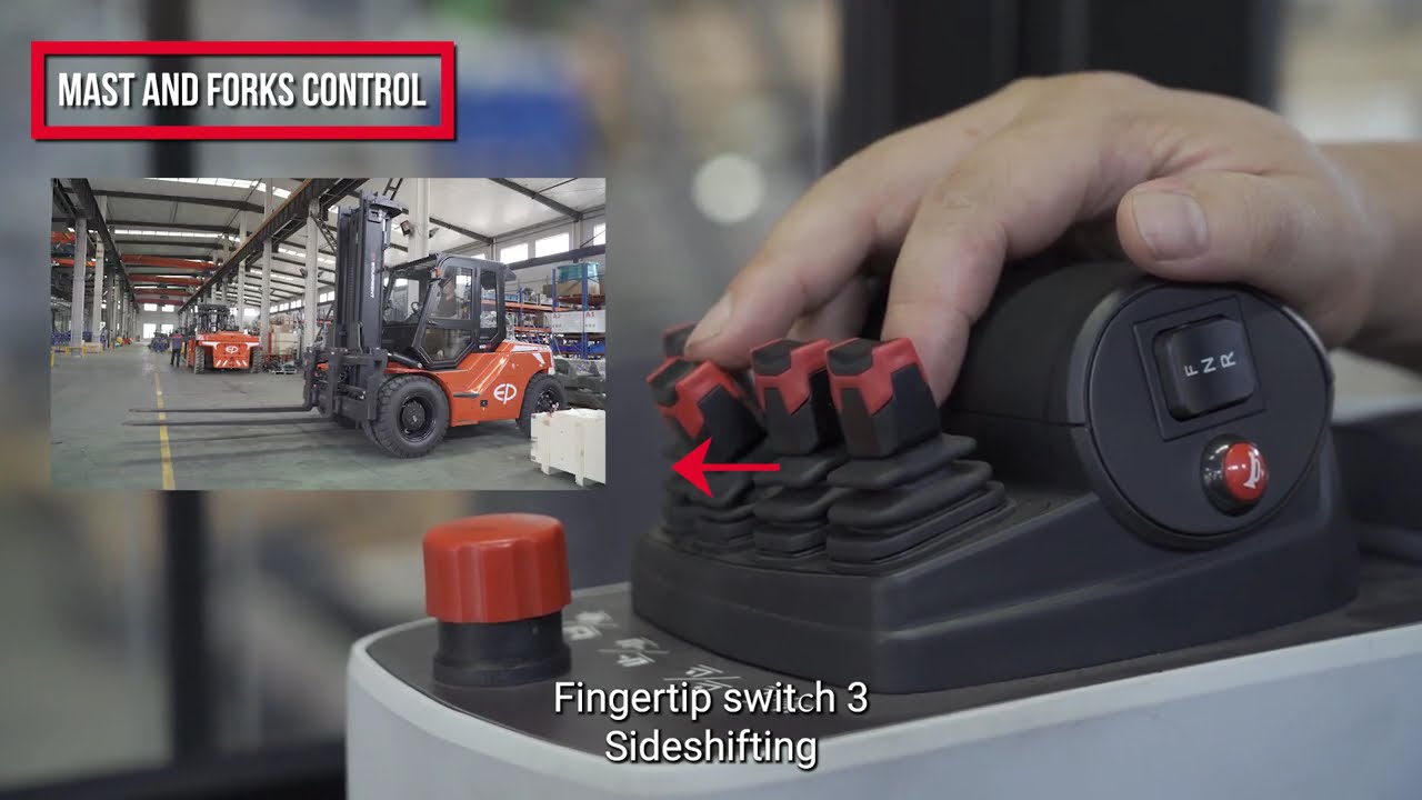 EFL1003 how to use our 10ton high voltage lithium-ion electric forklift
