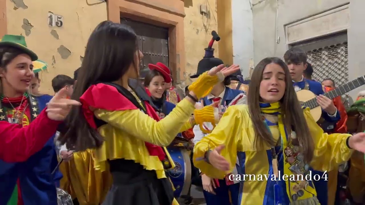Chirigota juvenil Las eurovisivas (Presentación) - Carnaval 2026