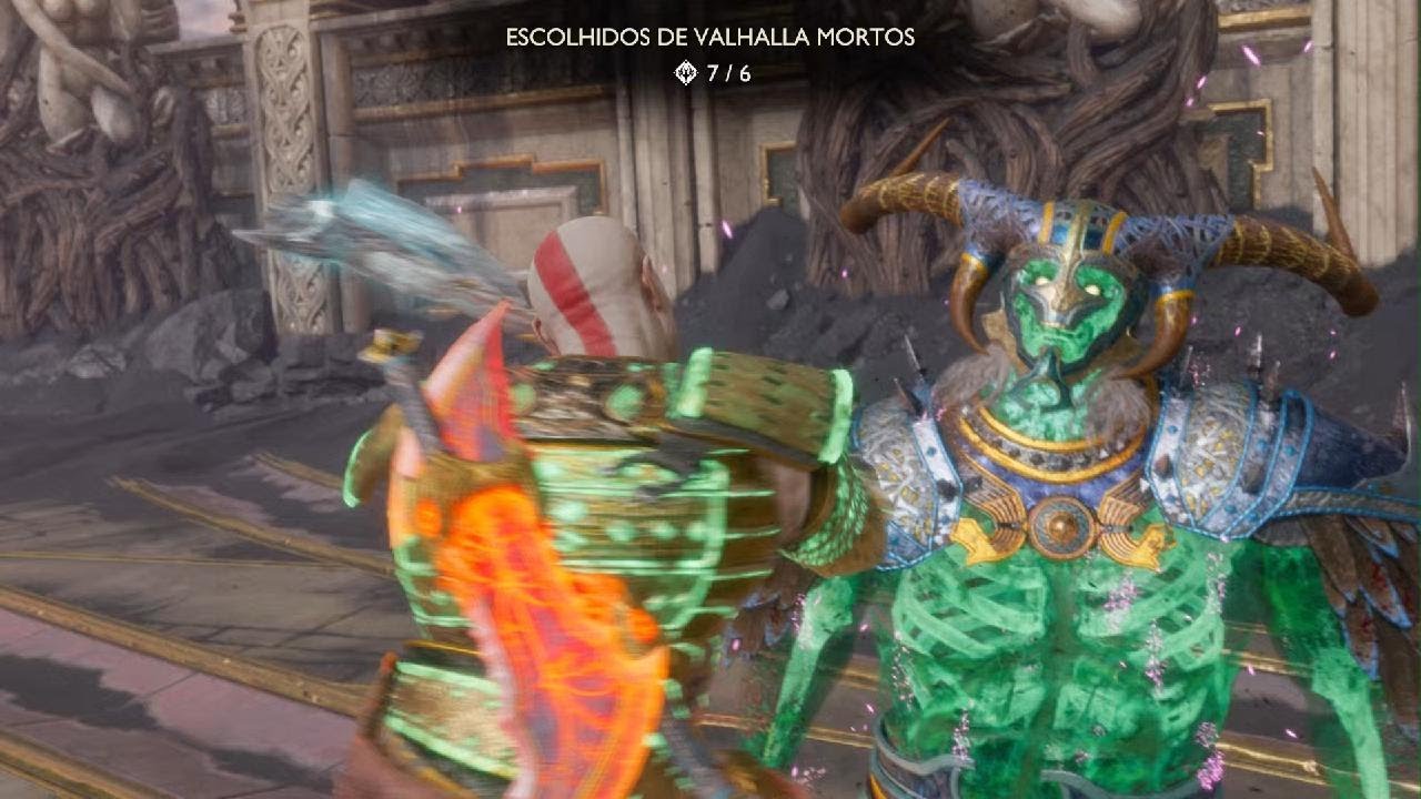 GOD OF WAR | VALHALLA | END GAME: COMO VENCER O REI BERSERKER EM 2 MIN NO MODO DIFÍCIL | EP. ÚNICO