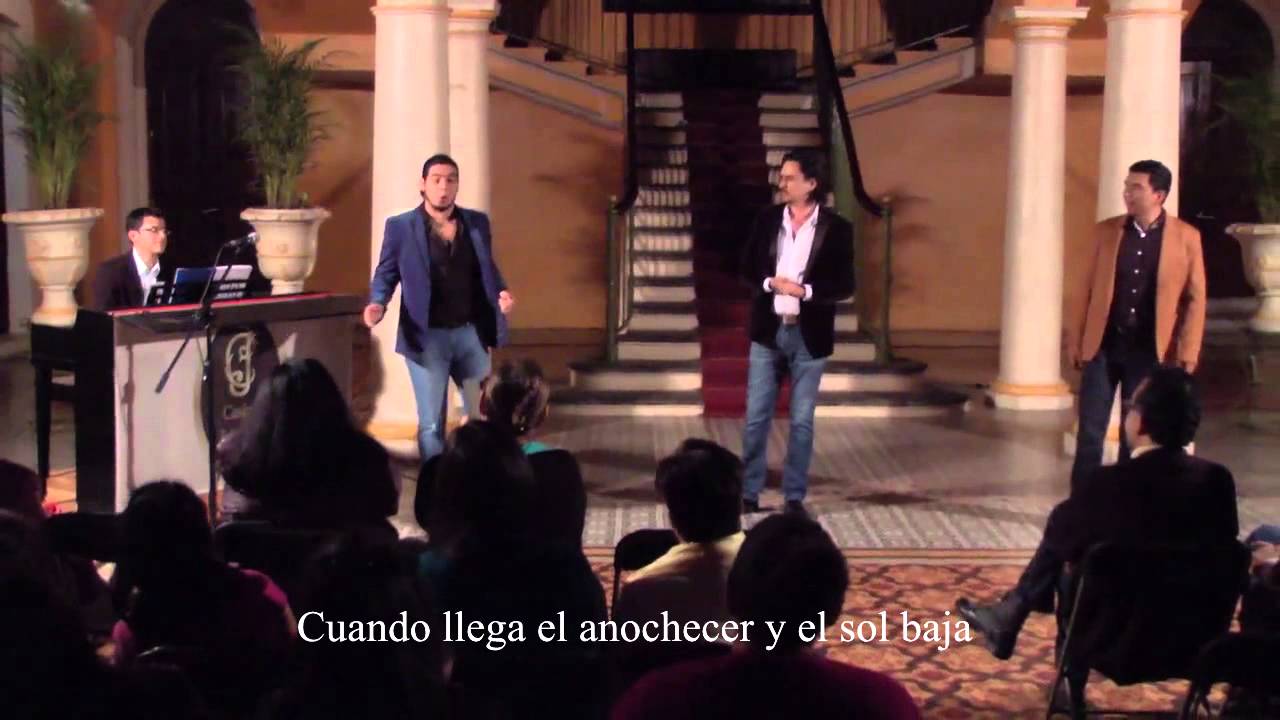 O SOLE MIO by Tres Barítonos Mexicanos