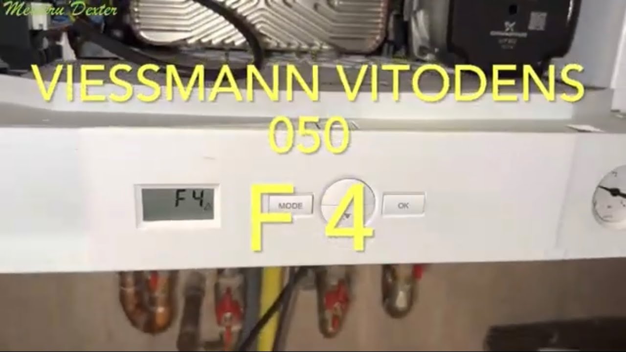 Eroare F4 Viessmann Vitodens 050