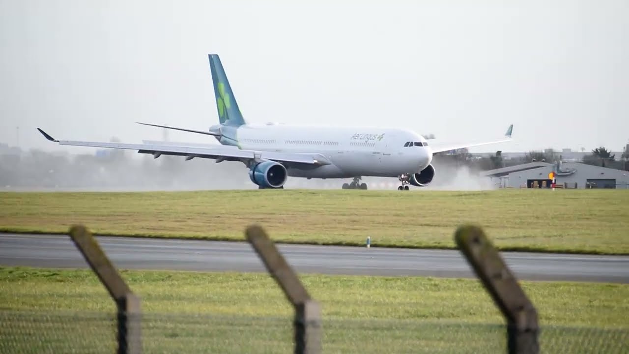 EI68 - Aer Lingus A330 - EI-EIN  - Los Angeles (LAX) to Dublin (DUB) - 12th January 2025