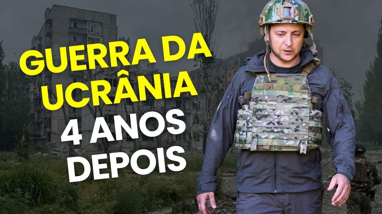 Guerra da Ucrânia faz 4 anos