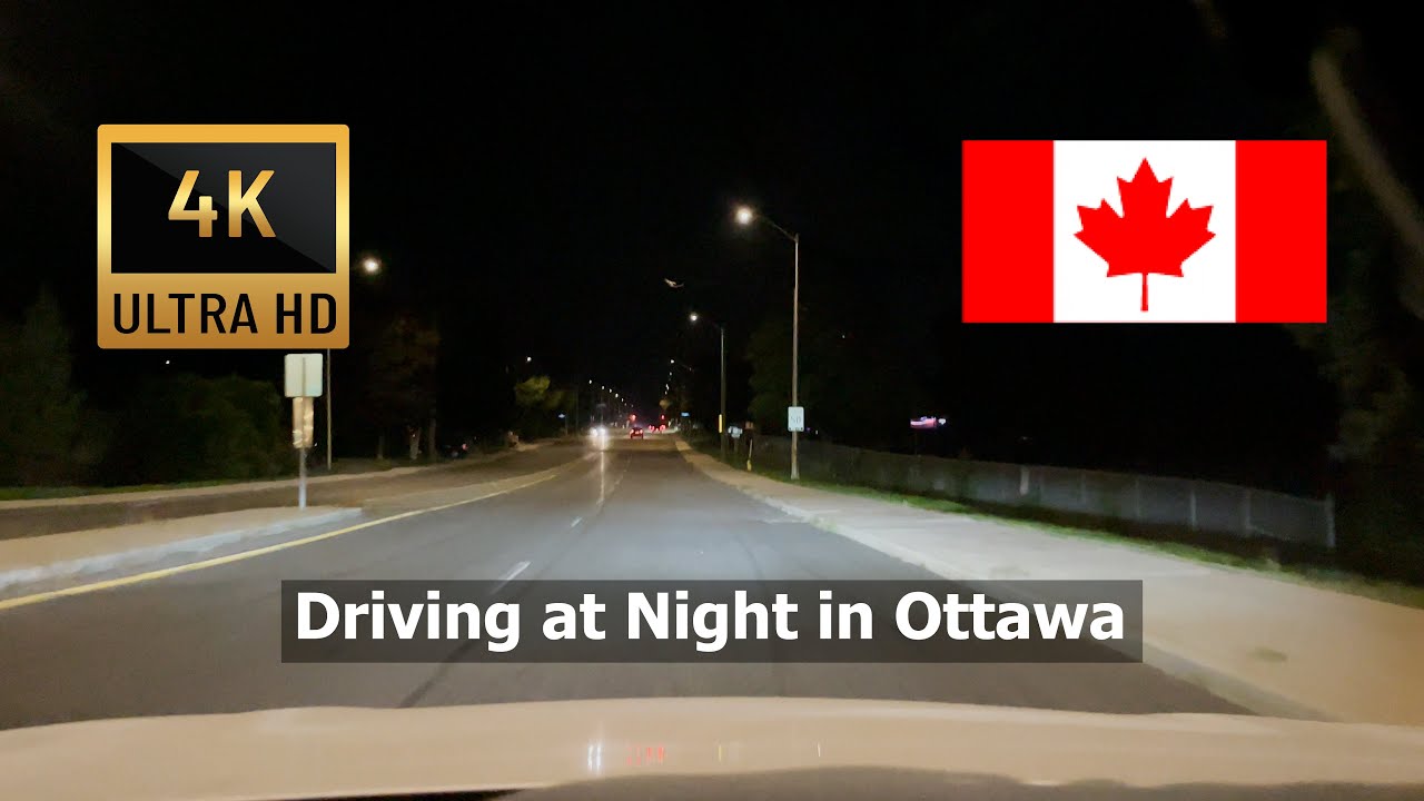 Night Driving in Ottawa