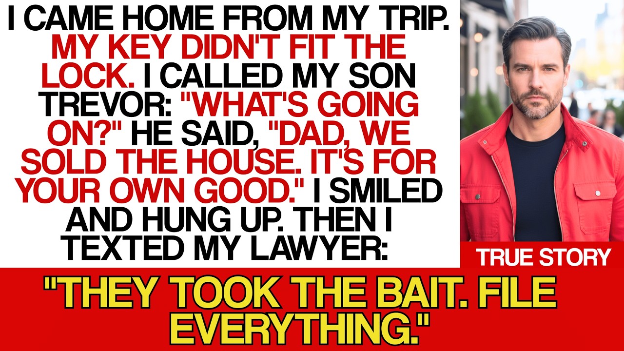 My Son Changed the Locks on My $900K House Behind My Back — He Had No Idea I'd Been Ready for...