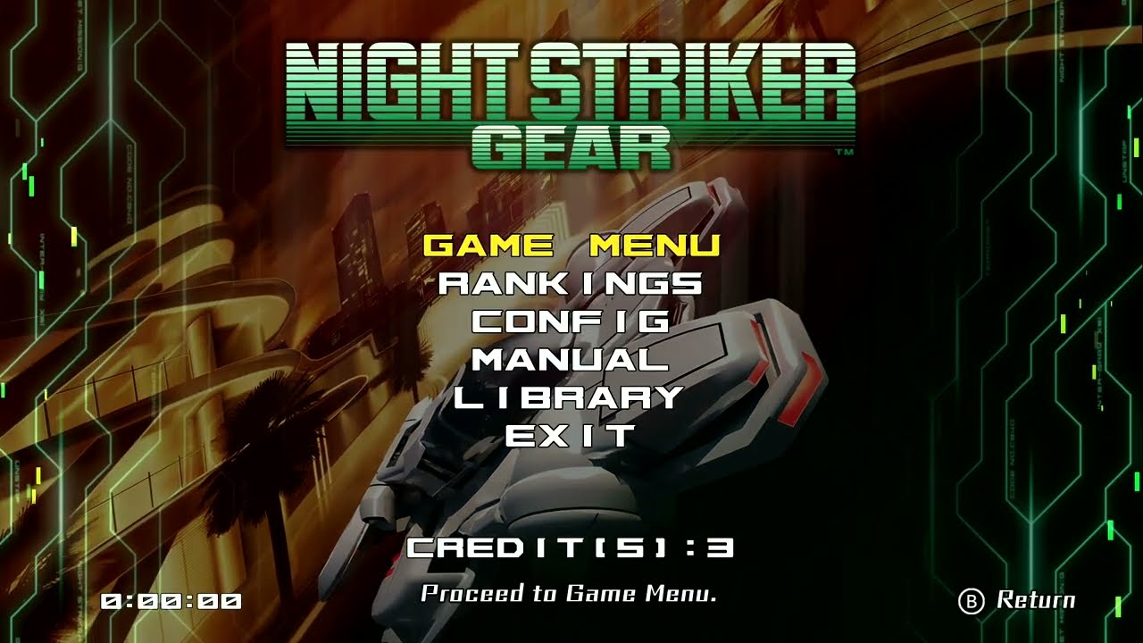 Night Striker Gear -  (Switch) Gameplay