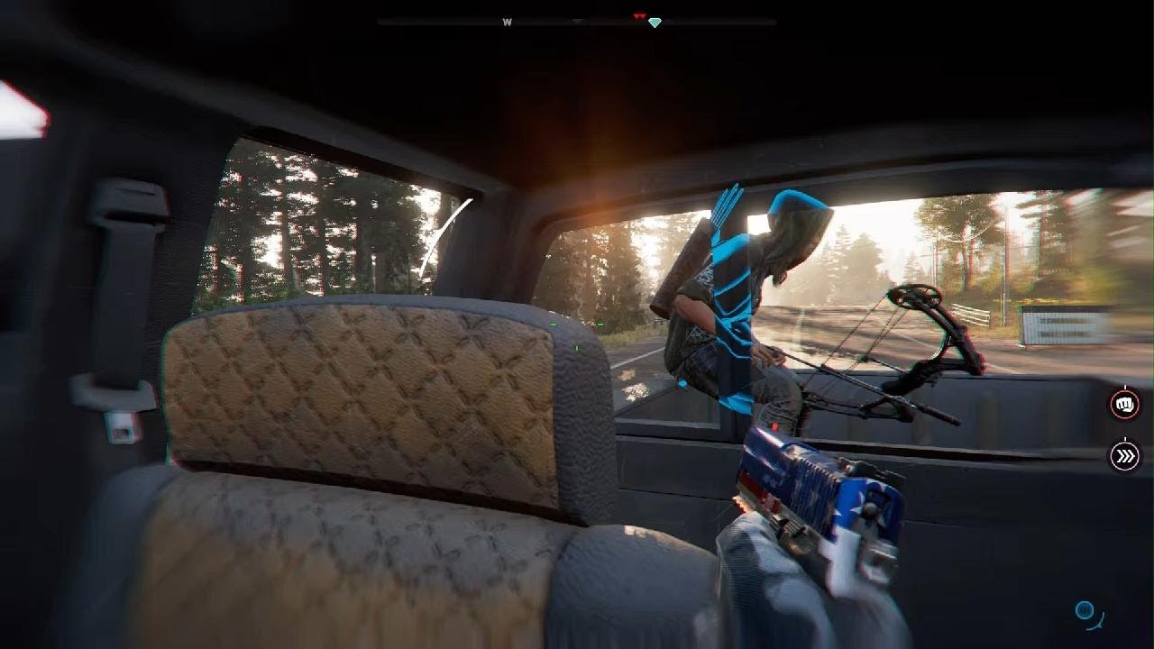 Far Cry 5, Rick ran me over.