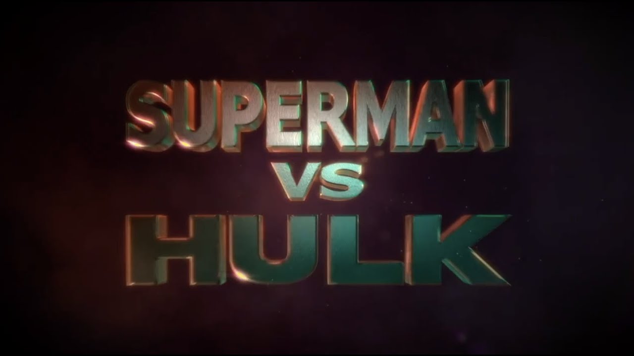 Superman vs  The Hulk The Ferrigno Edition