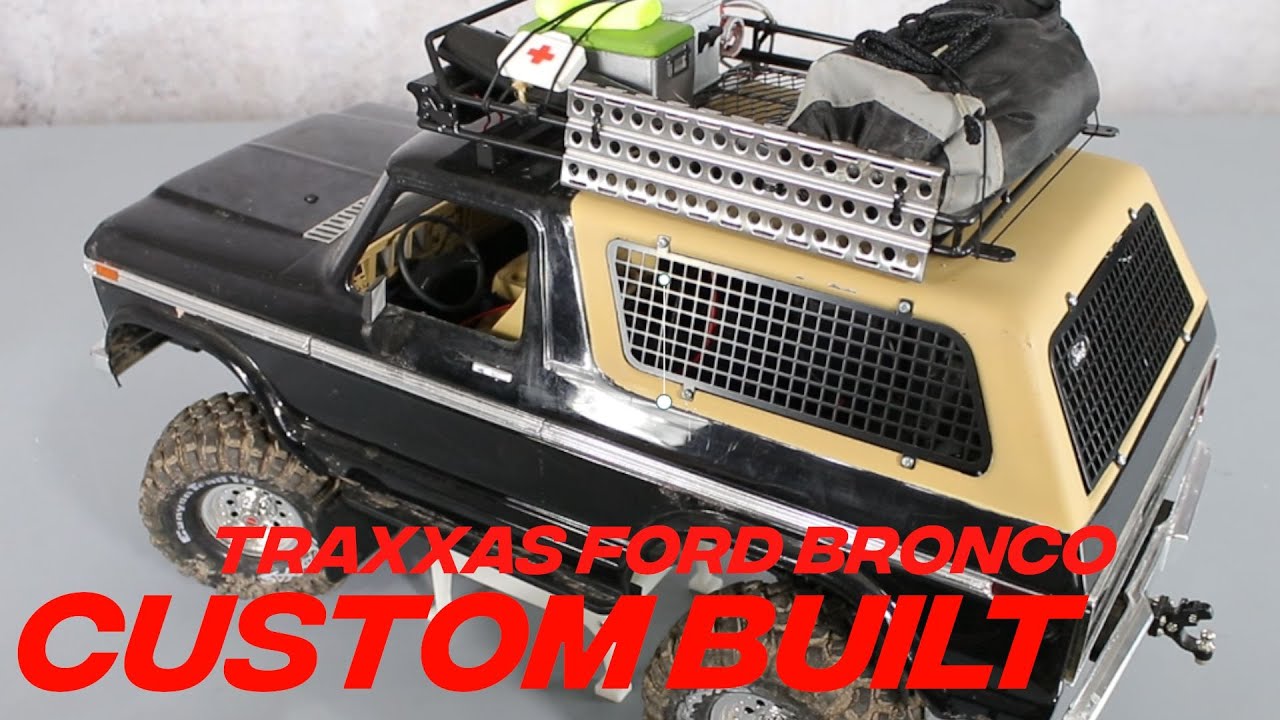 Traxxas TRX  Ford Bronco Custom Built #traxxas #rccrawler