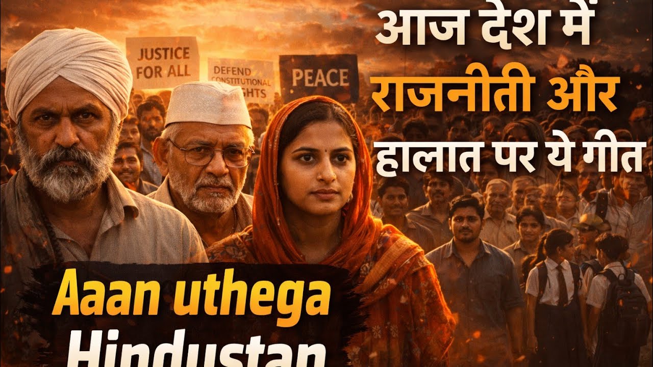 जाग उठेगा हिंदुस्तान || “Today’s Politics Reality | Powerful Revolutionary Song for the People”