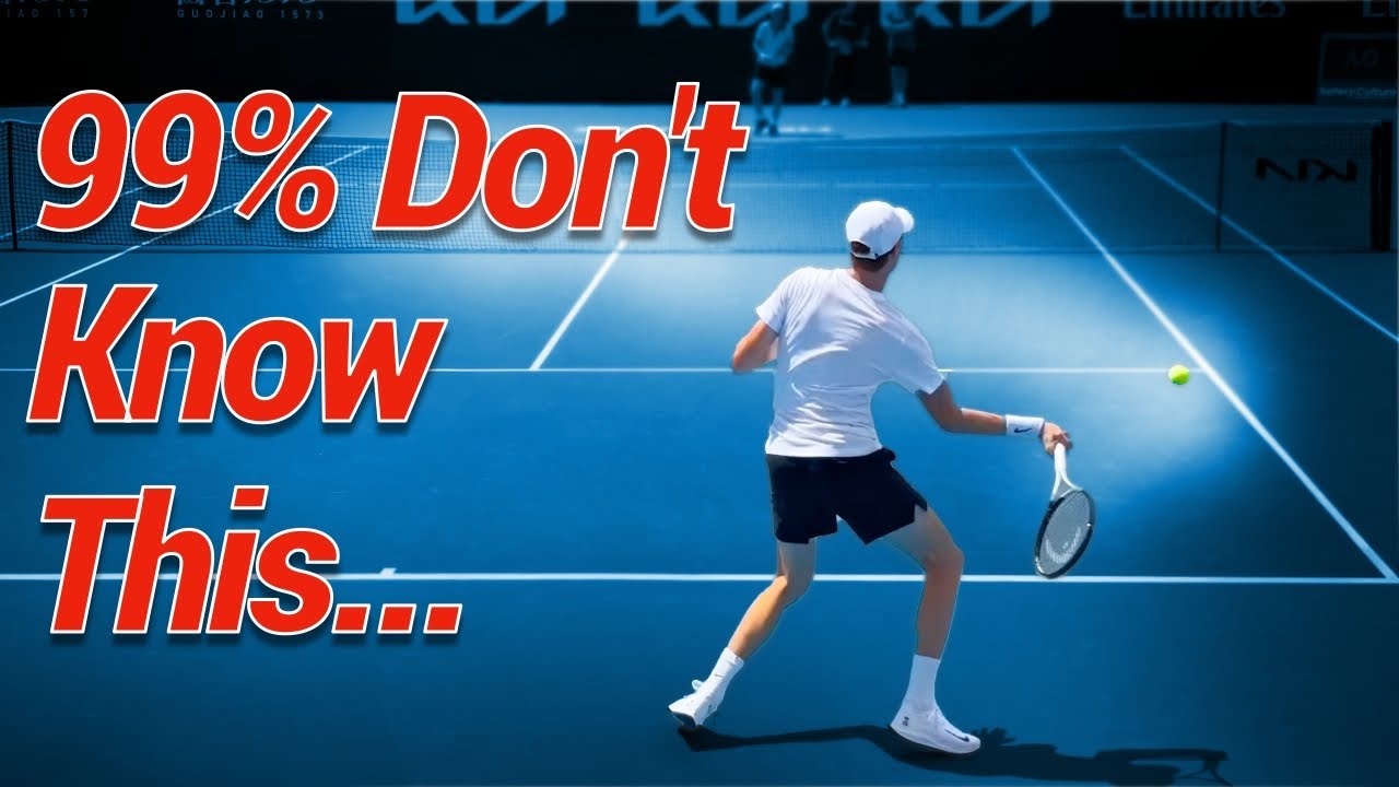 The Crosscourt Shot Everyone Gets Wrong