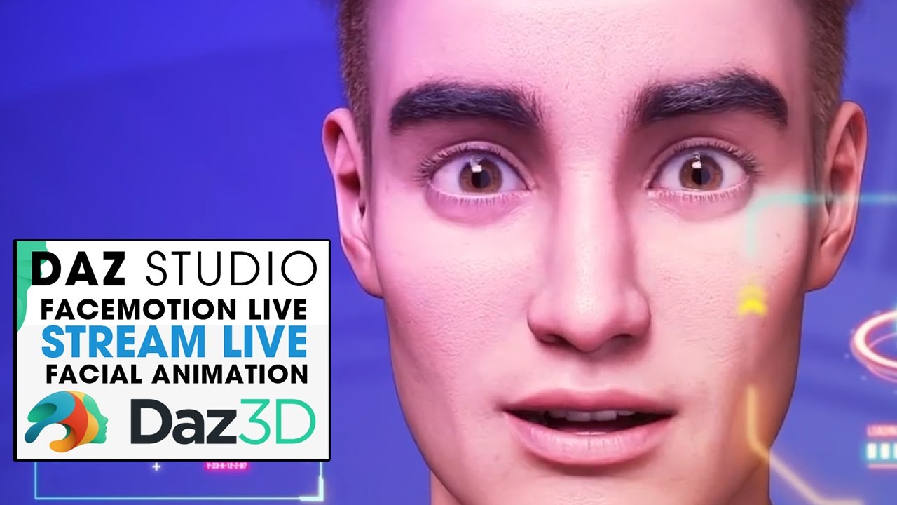 Facemotion Live Plugin for DAZ Studio ~ Now Available ~ Live Facial Animation in DAZ Studio