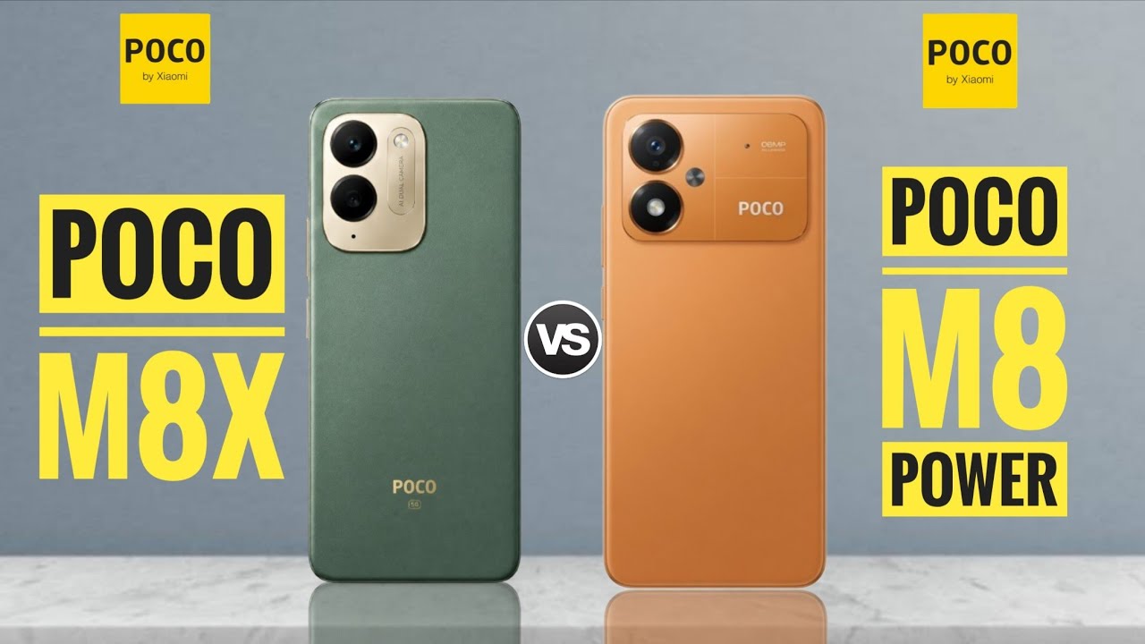 Poco M8x vs Poco M8 Power : Full Comparison ⚡ Which is Best?