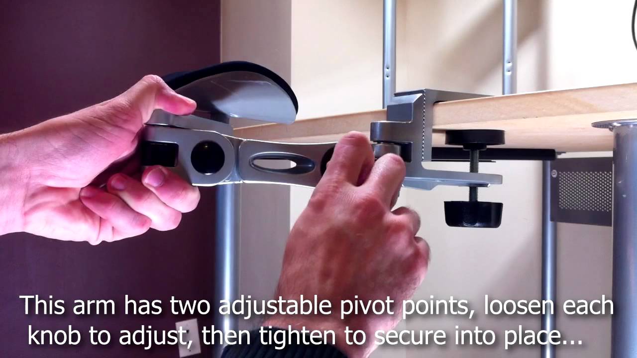 Ergonomic Computer Arm Support (Installation Guide)