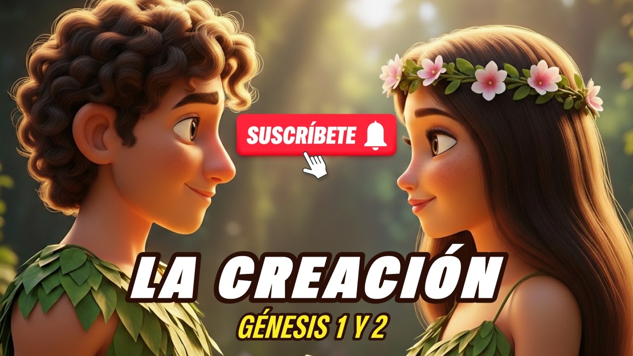 La Creación del Mundo en 3D | Génesis 1 y 2 Animado | Biblia para Todos