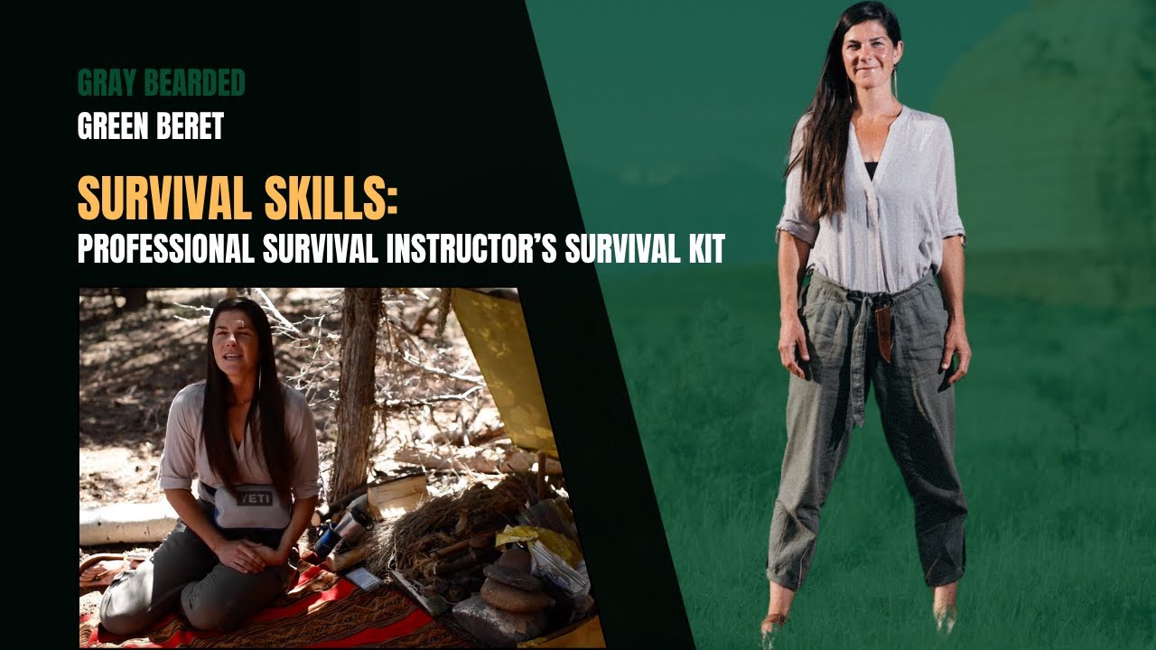 Professional Survival Instructor's Survival Kit | Gray Bearded Green Beret