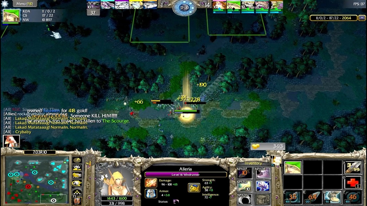 DOTA 1 Windranger Alleria Beyond GODLIKE #39