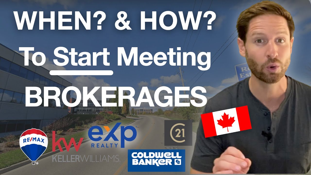 When to Start Looking for a Brokerage: Brand New Real Estate Agent Ontario 🇨🇦