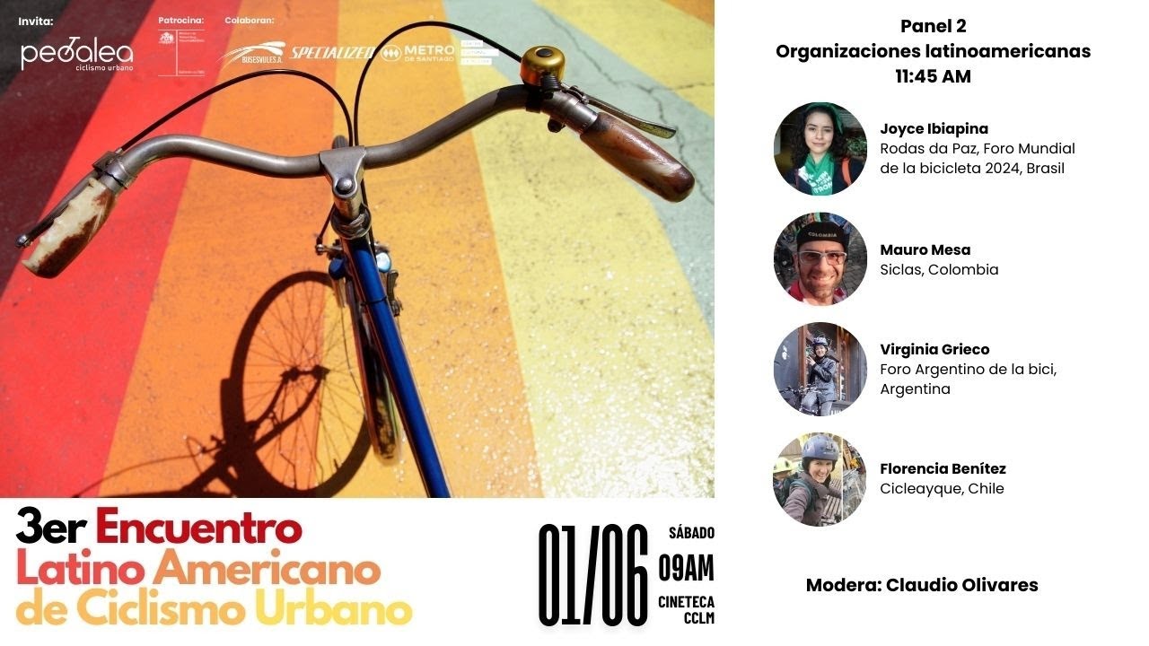 Tercer Encuentro Latinoamericano de Ciclismo Urbano / PANEL 2