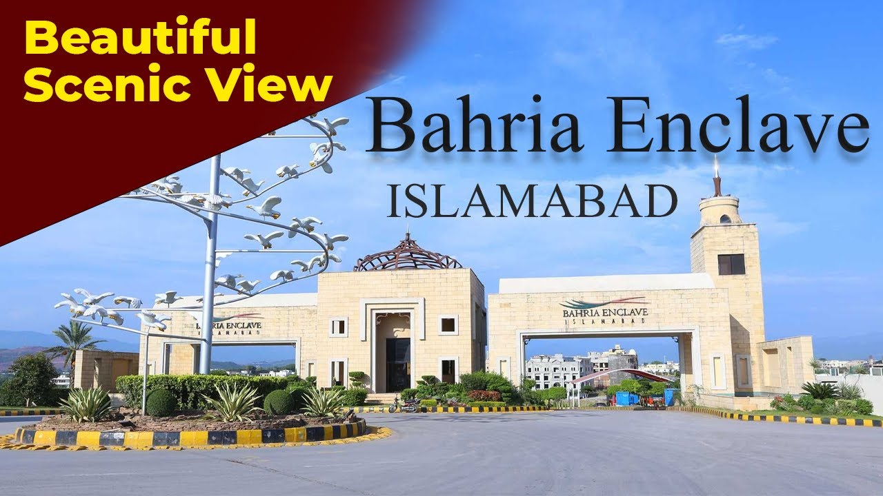 Bahria Enclave Islamabad 🇵🇰 | Beautiful Scenic View in 4K