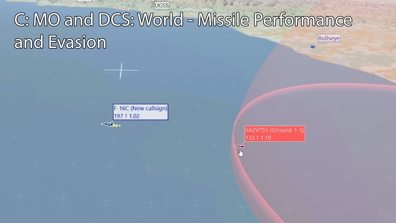 C: MO and DCS: World - Missile Performance and Evasion