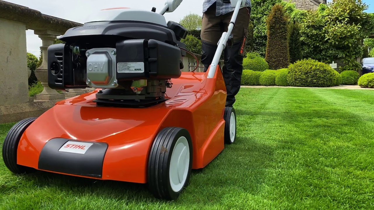 Скарификатор с нашим новым скарификатором Stihl RL540