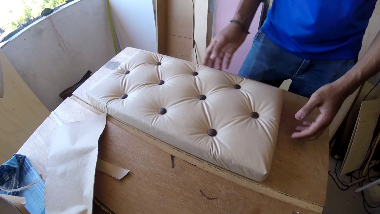 BOTON&Ecirc;/CAPITON&Ecirc; F&Aacute;CIL E R&Aacute;PIDO - TUTORIAL DETALHADO (DIY - fa&ccedil;a voc&ecirc; mesmo)