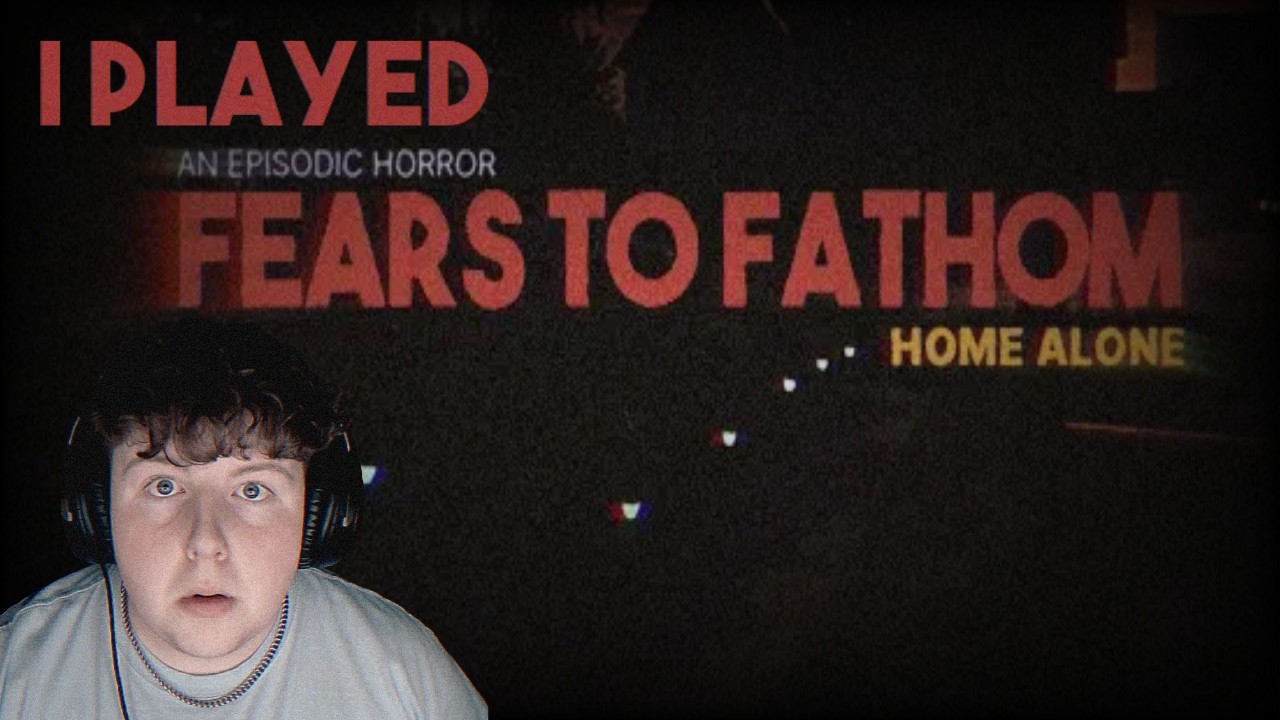 The Most DISTURBING Free Game I've Played - FEARS TO FATHOM HOME ALONE