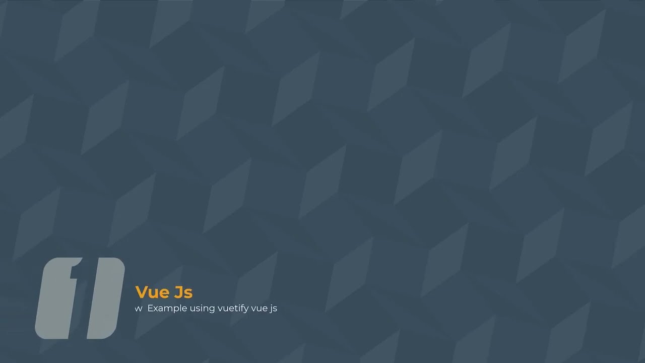 V-TreeView  Example using vuetify vue js part 55