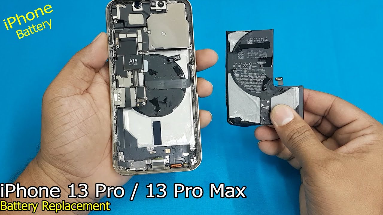 iPhone Battery Replacement | iPhone 13 Pro / 13 Pro Max Battery Changing Process