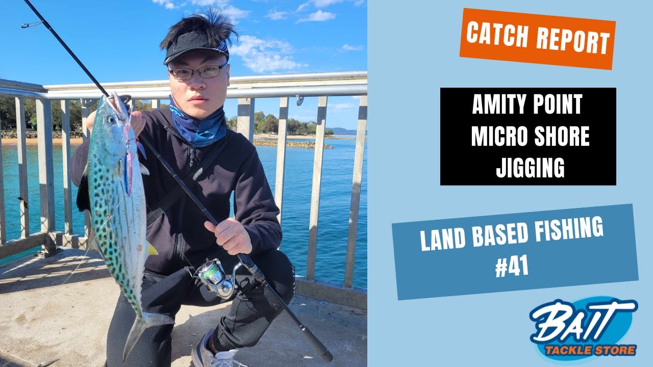 Land Based Fishing #41 - Amity Point Micro Shore Jigging