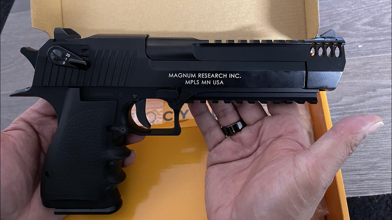 Cybergun Desert Eagle 4.5mm BB Blowback — мой обзор этого КОРОЛЯ среди пистолетов со свободным за...