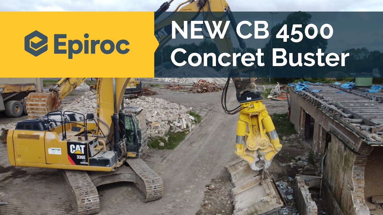 New Concrete Buster CB 4500