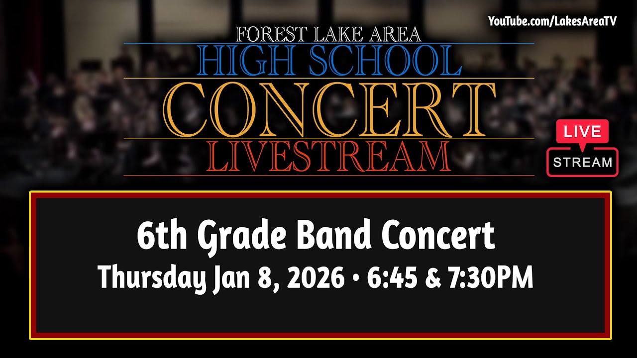 6th Grade Band Concert