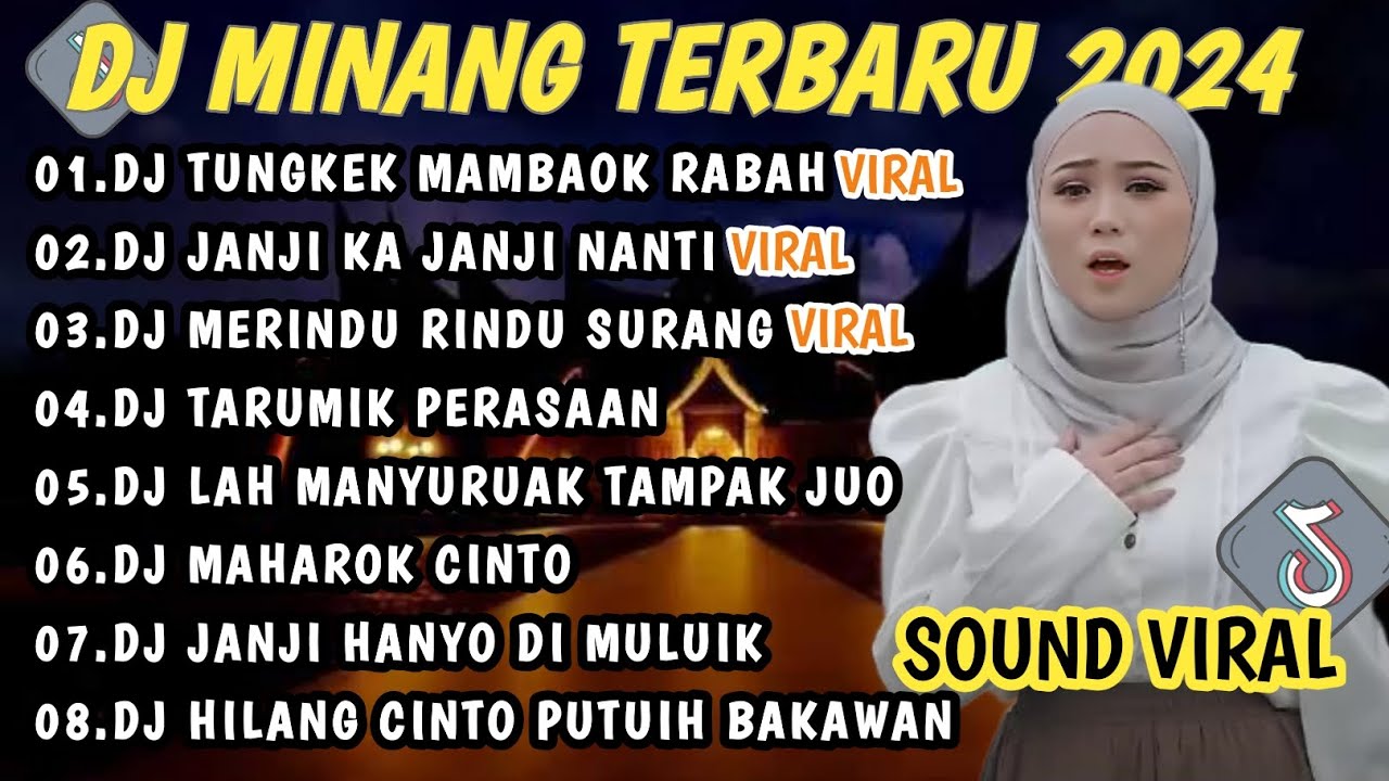 DJ MINANG TERBARU 2024 FULL BASS | VIRAL TIKTOK TUNGKEK MAMBAOK RABAH || JANJI KA JANJI NANTI