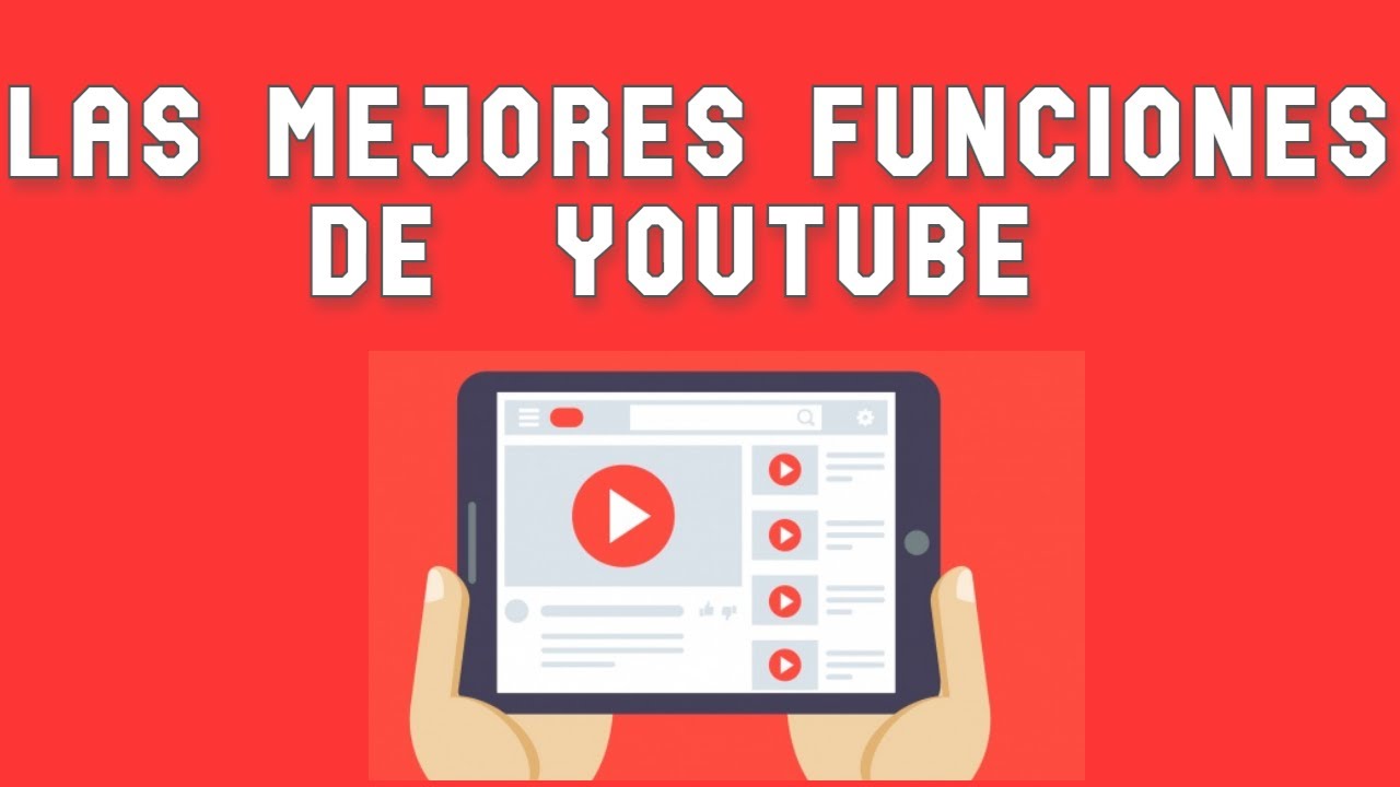 ▶️ TODAS LAS FUCIONALIDADES DE YOUTUBE  ▶️ | Curso de computación GRATIS desde Cero