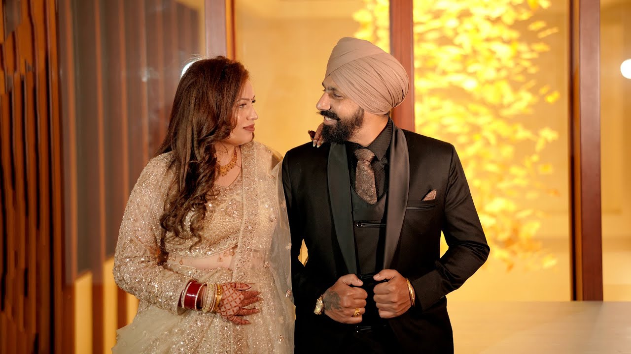 Live II Jaskaran Singh Weds Maninder Kaur II Reception Day  video By. Gill Farmer Studio