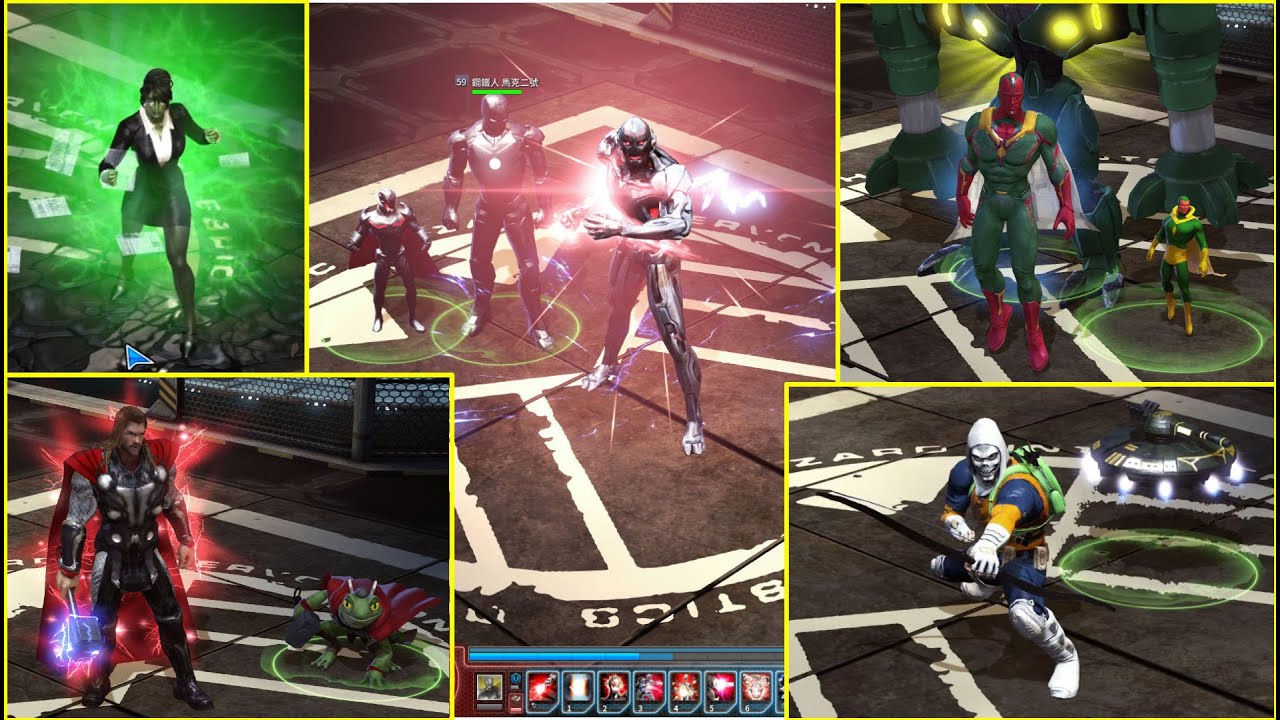 Marvelheroes Omega - Heroes #57~#61 (Diy Localization TEST)