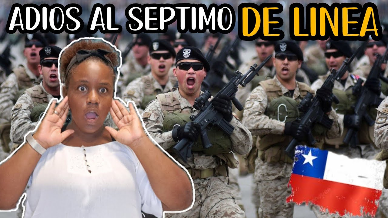 🇨🇱CUBANA REACCIONA AL HIMNO ADIOS AL SEPTIMO DE LINEA DEL EJERCITO CHILENO 😱