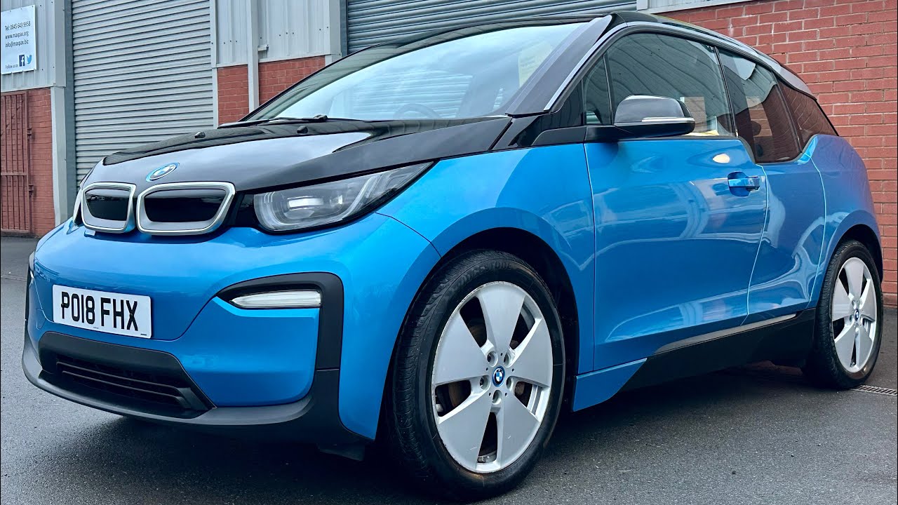 BMW i3 33kWh Auto Euro 6 (s/s) 5dr (Range Extender) Blue 2018