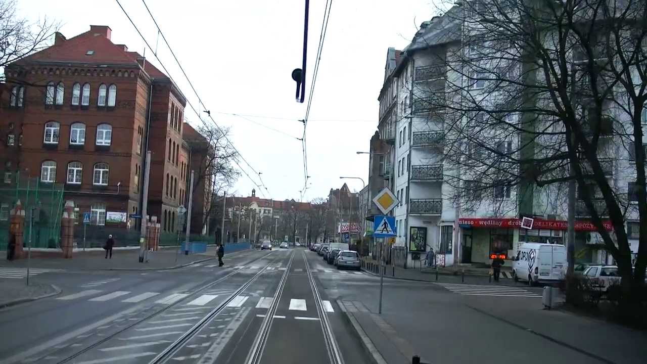 Jazda podczas szkolenia na prawo jazdy autobusowe we Wrocławiu