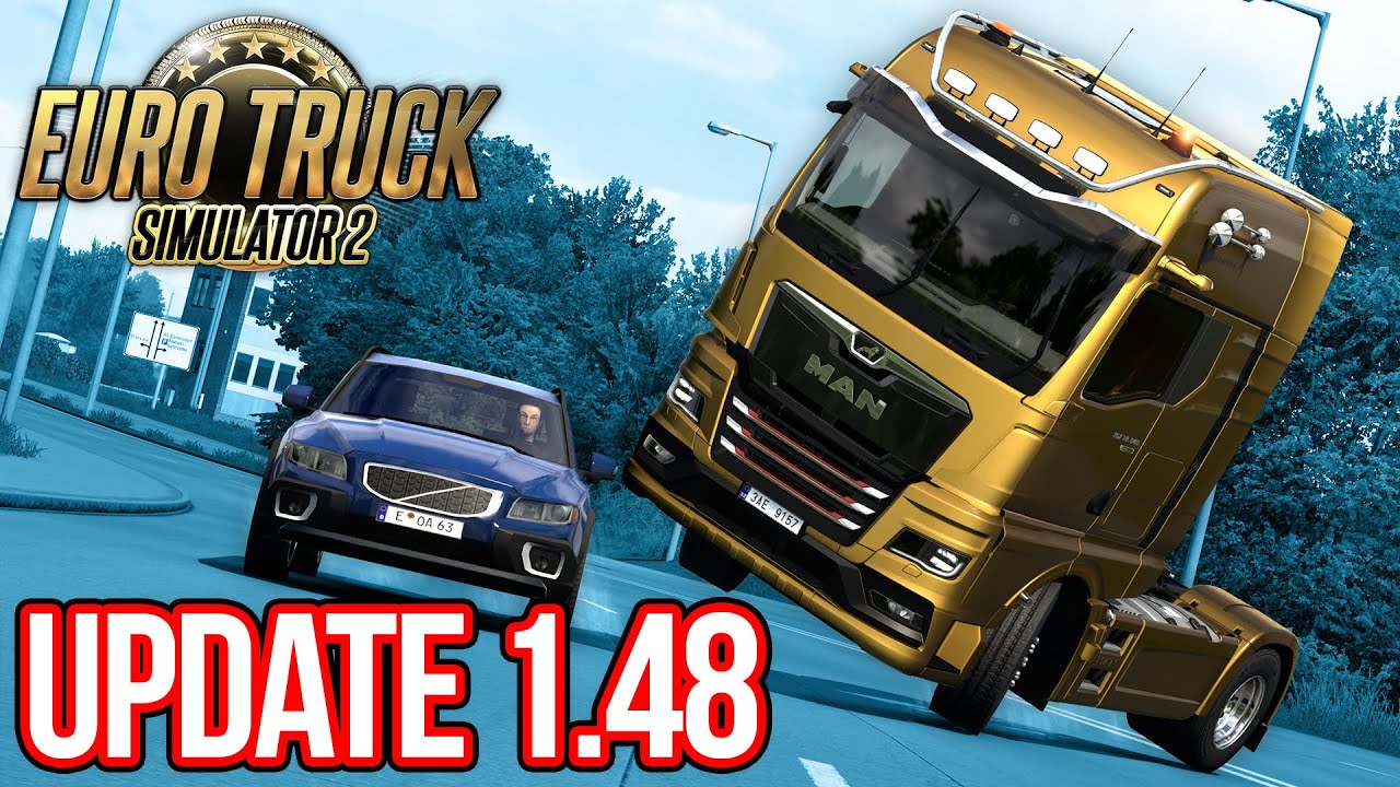 UPDATE 1.48: ABS, KONTROLA TRAKCE A REWORK SEVERU NĚMECKA! | Euro Truck Simulator 2 #258