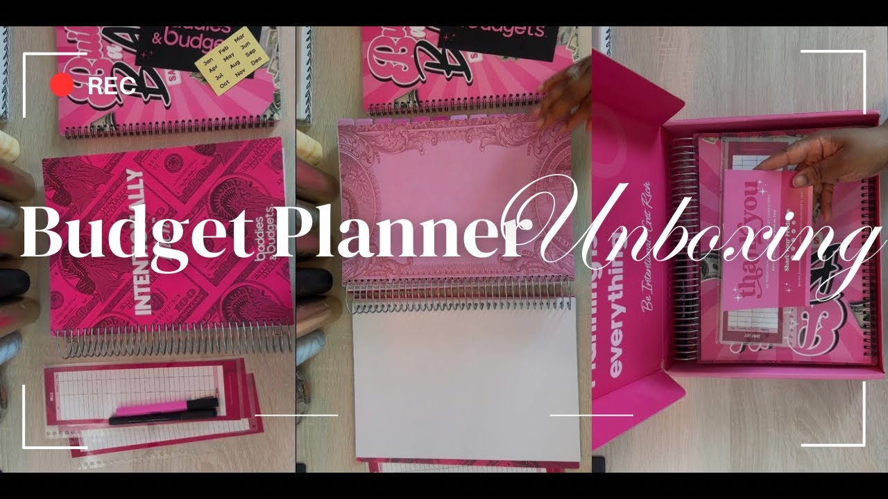 BUDGET PLANNER UNBOXING | BADDIES & BUDGETS INTENTIONALLY RICH | 2025 | BUDGETING WITH TY